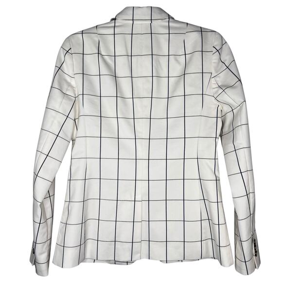 BANANA REPUBLIC Windowpane Blazer size 2 NWT - Picture 3 of 7